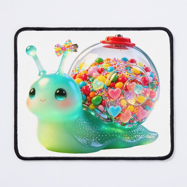 Item preview, Emerald Snail - Sweet Gumball Machine Candy Edition designed and sold by ABYSSLAB.
