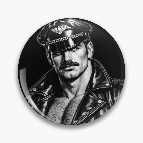 Item preview, Gay Leather Bar Daddy Berlin Calling Leder Pride Graphic Design designed and sold by ItsAKinkThing.