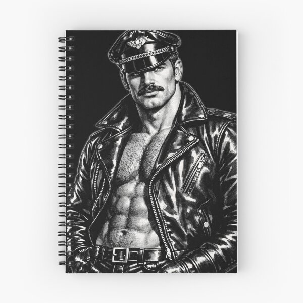 Item preview, Gay Leather Bar Daddy Berlin Calling Leder Pride Graphic Design designed and sold by ItsAKinkThing.