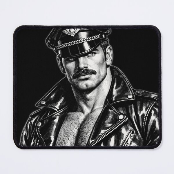 Item preview, Gay Leather Bar Daddy Berlin Calling Leder Pride Graphic Design designed and sold by ItsAKinkThing.