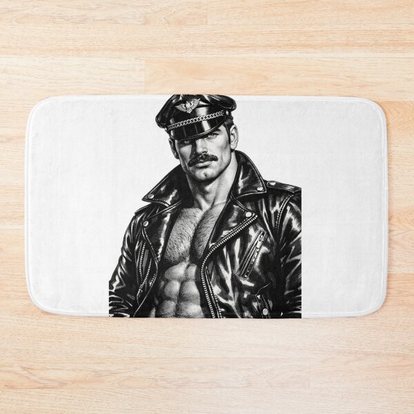Item preview, Gay Leather Bar Daddy Berlin Calling Leder Pride Graphic Design designed and sold by ItsAKinkThing.