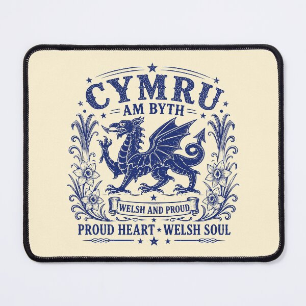 Item preview, CYMRU AM BYTH Wales Forever Proud Heart Welsh Soul designed and sold by 89shirts.