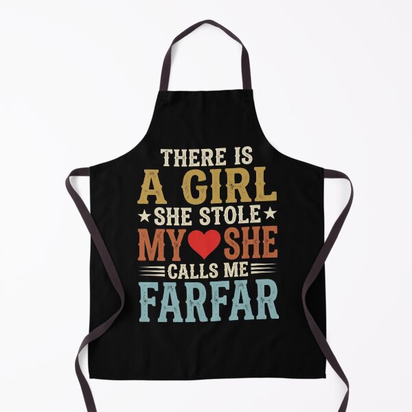 Item preview, There Is A Girl She Stole My Heart She Calls Me Farfar | Proud Grandfather Shirt designed and sold by ArcaneArtistry.