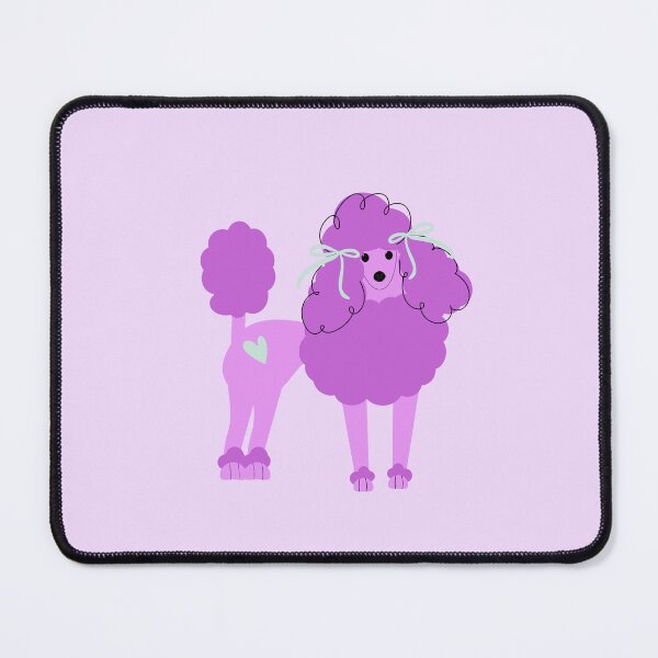 Item preview, Purple Poodle Cute Dog illustration designed and sold by AnulaArt.