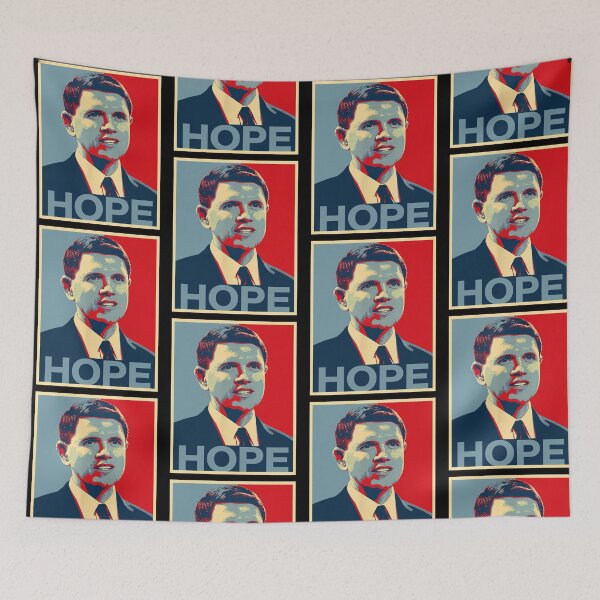 Item preview, James Talarico - Hope Political Campaign Style Texas designed and sold by jinajinawoodood.