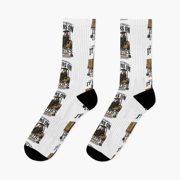 Item preview, Copernicus Runs on Logistics Forklift Retro Design designed and sold by RetroNibylander.