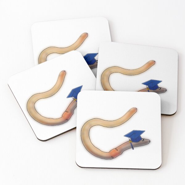 Item preview, Worm in a graduation Hat – animalzinhats designed and sold by Ashley’sAnimalz.