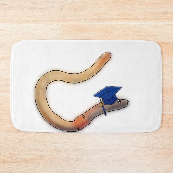 Item preview, Worm in a graduation Hat – animalzinhats designed and sold by Ashley’sAnimalz.