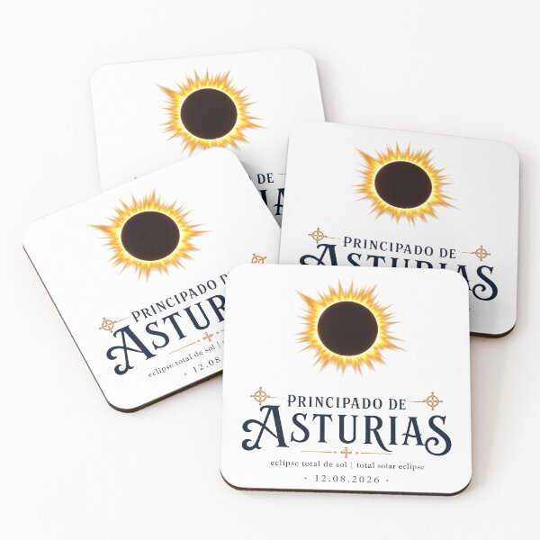 Item preview, Asturias Solar Eclipse 2026 Design designed and sold by Beyond Destinations.