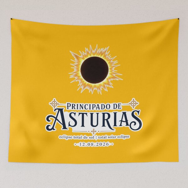 Item preview, Asturias Solar Eclipse 2026 Design designed and sold by Beyond Destinations.