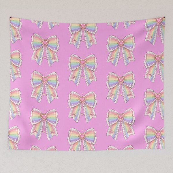 Item preview, Kawaii Bow Pride Month designed and sold by fadeinkstudio.