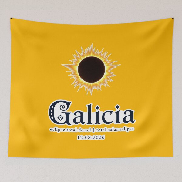 Item preview, Galicia Solar Eclipse 2026 Design designed and sold by Beyond Destinations.