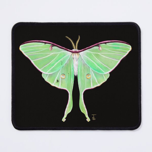 Item preview, Lunar moth designed and sold by tanyasmart.