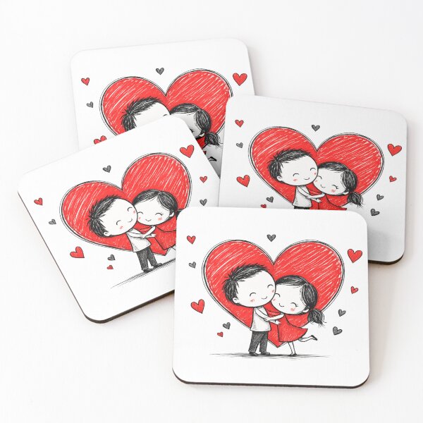 Item preview, A Hug to the Heart of Love designed and sold by KM Design.