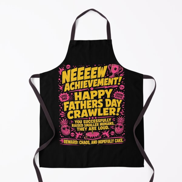 Item preview, New Achievement: Happy Father’s Day Crawler! | Funny Dad Milestone Shirt designed and sold by ArcaneArtistry.