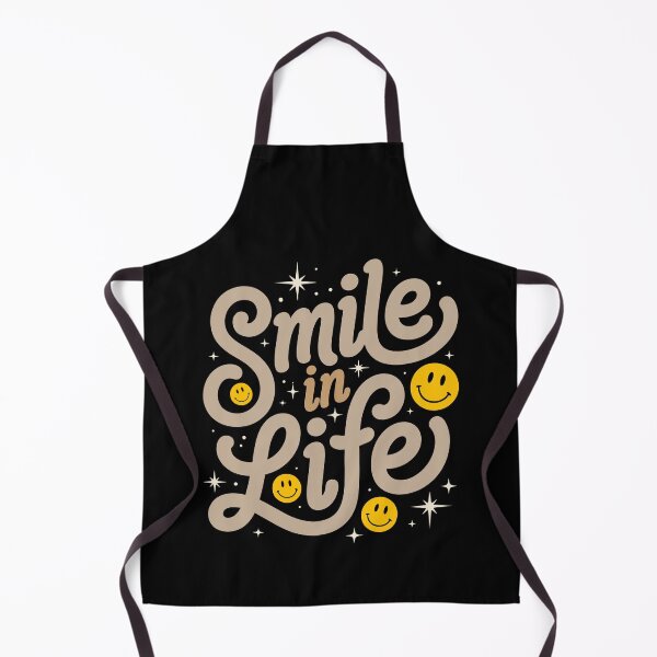 Item preview, Smile in Life Retro Positive Typography Design designed and sold by TipTop GFX.