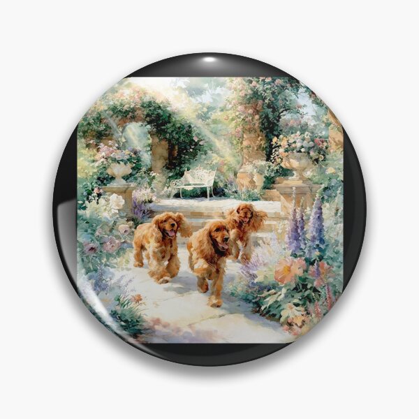 Item preview, English Cocker Spaniel Serenity #9 designed and sold by Helios Be. Lavsh.