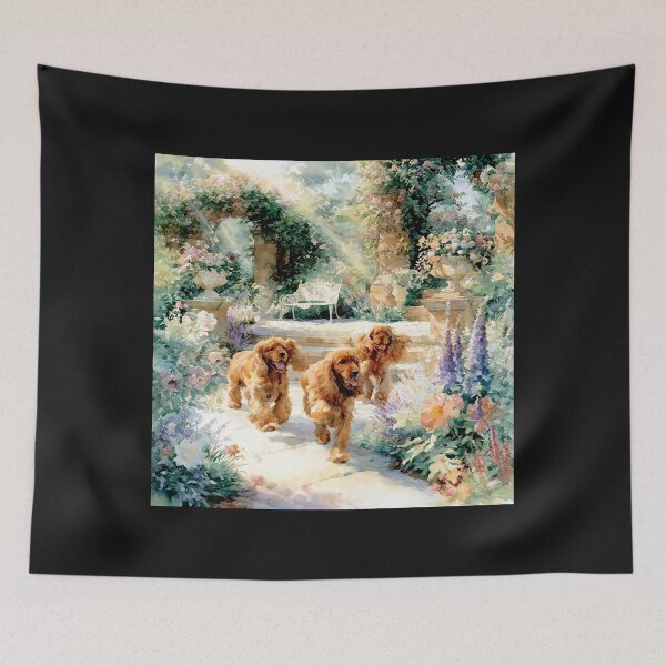 Item preview, English Cocker Spaniel Serenity #9 designed and sold by Helios Be. Lavsh.