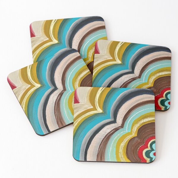 Item preview, Retro Bloom Currents designed and sold by ChristiGames.