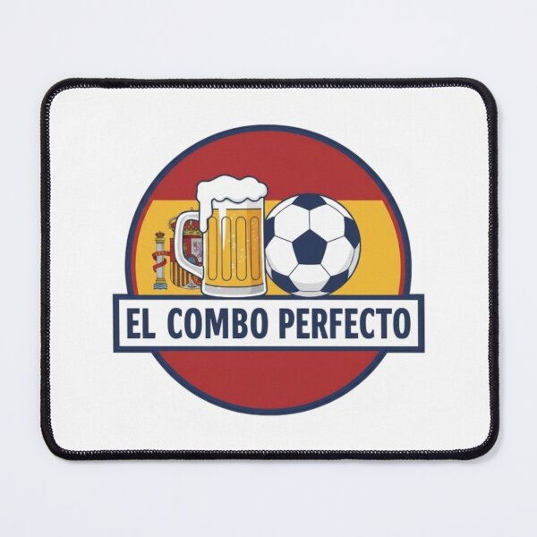 Item preview, The Winning Combo: Beer and Football - Spanish Version designed and sold by digital.stickerperso.com.