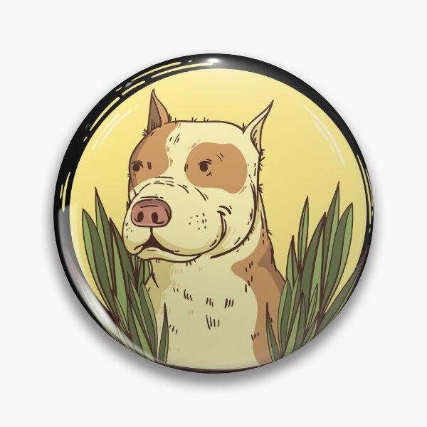 Item preview, Vintage Cute Pitbull Terrier Retro Dog Graphic designed and sold by DERA RAY.