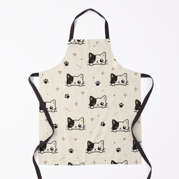 Item preview, Cute Peeking Cat Pattern Blanket – Kawaii Black and White Kitten Toss Pattern Cozy Throw Blanket designed and sold by IconicDesignsXd.