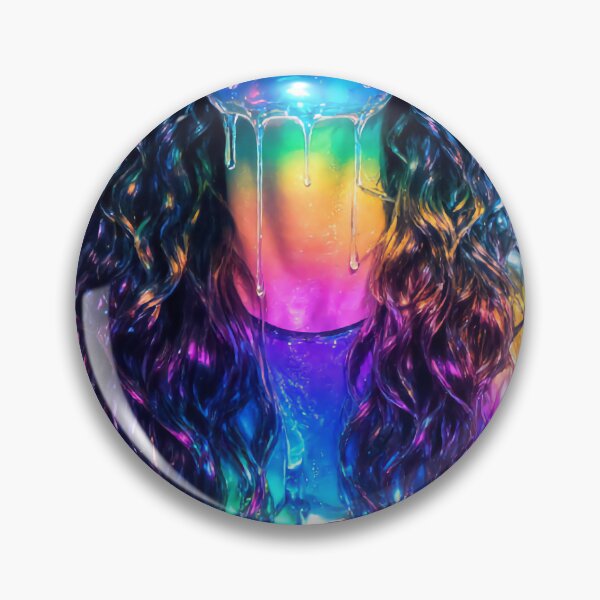 Item preview, Neon Melting Smoke Rue Portrait - Euphoria Aesthetic  designed and sold by y2kponyclub.