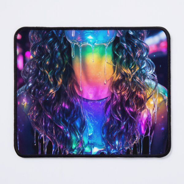 Item preview, Neon Melting Smoke Rue Portrait - Euphoria Aesthetic  designed and sold by y2kponyclub.