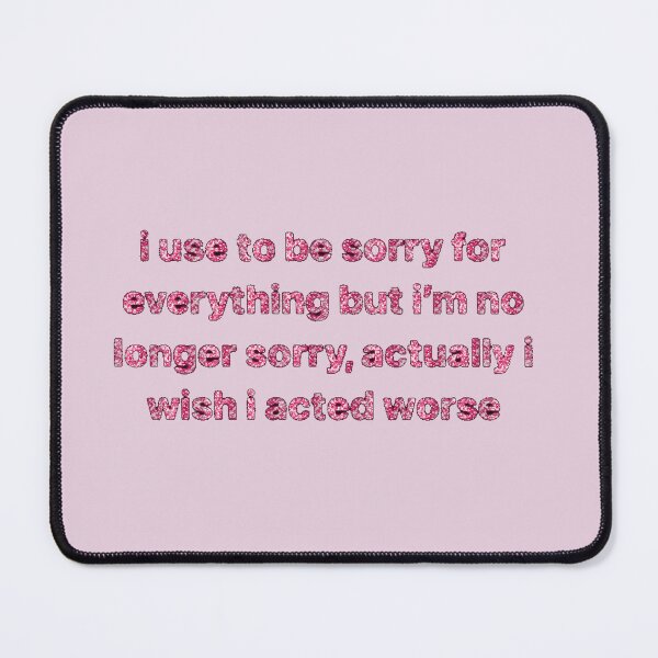 Item preview, I Wish I Acted Worse designed and sold by kaydwessie.