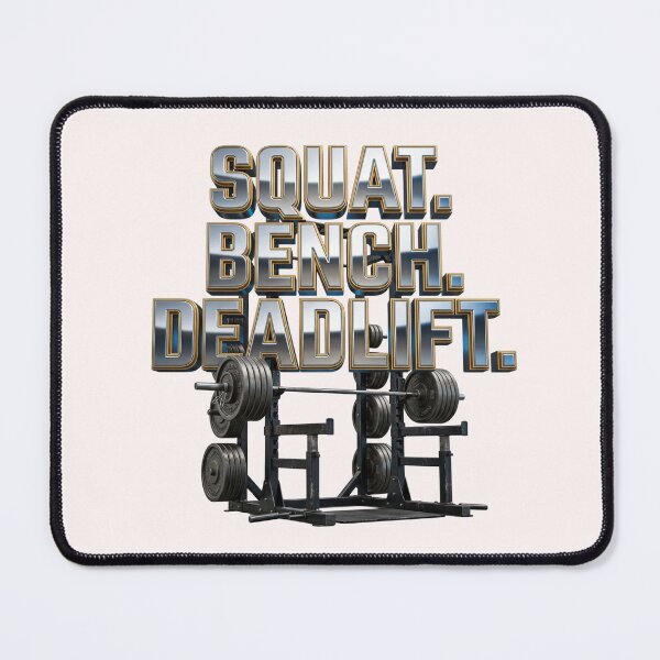 Item preview, Squat Bench Deadlift Traditional Powerlifting designed and sold by pradeepvisuals.