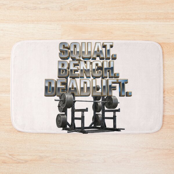 Item preview, Squat Bench Deadlift Traditional Powerlifting designed and sold by pradeepvisuals.