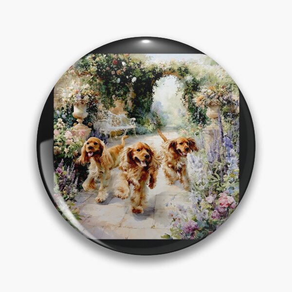 Item preview, English Cocker Spaniel Serenity #11 designed and sold by Helios Be. Lavsh.