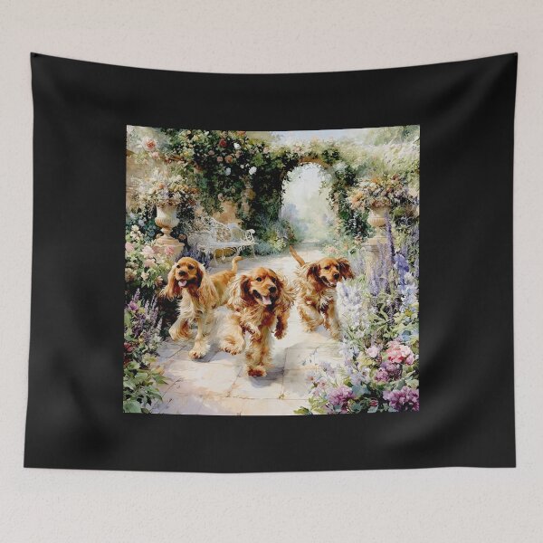 Item preview, English Cocker Spaniel Serenity #11 designed and sold by Helios Be. Lavsh.