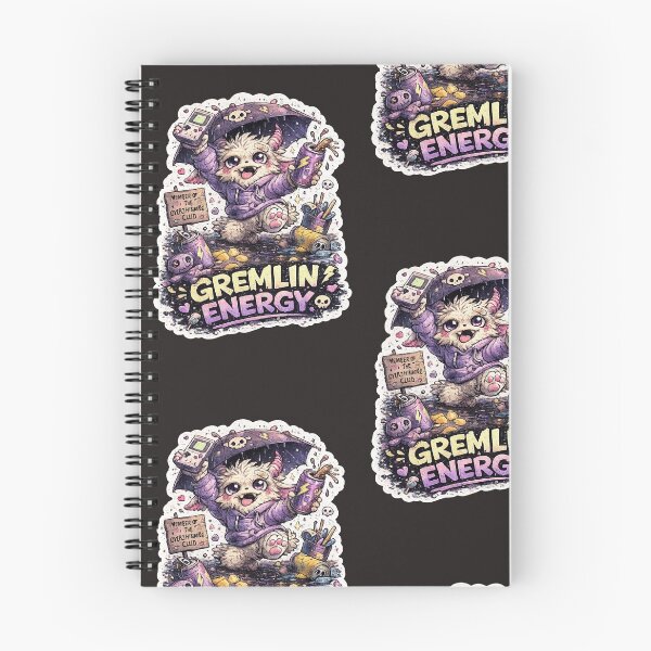 Item preview, Gremlin Energy – Cute Chaos Monster Sticker designed and sold by Wander Pop Studio.