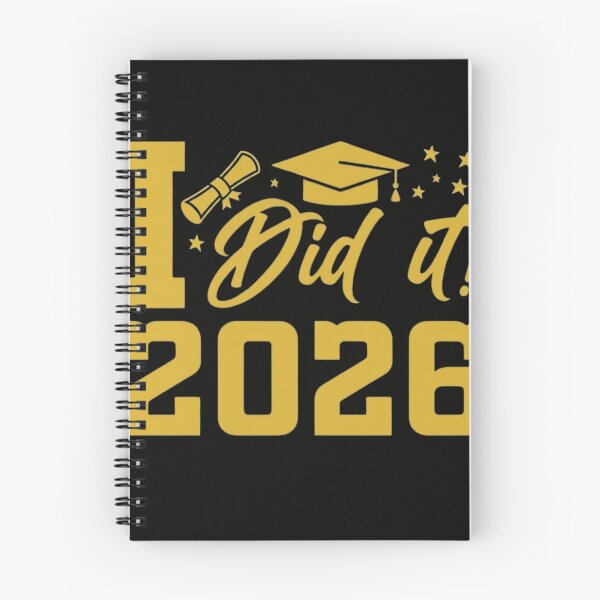 Item preview, I Did It Class of 2026 Graduation Gold Aesthetic Senior Gift designed and sold by haitrieuic96.