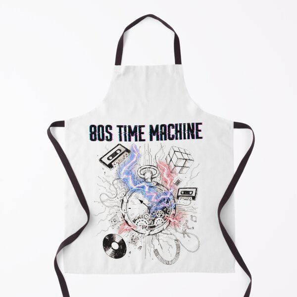 Item preview, 80s Time Machine Retro Synthwave Glitch Sci-Fi T-Shirt designed and sold by Mousy17.