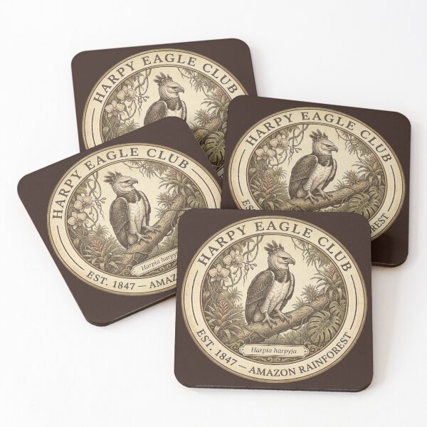 Item preview, Harpy Eagle Apex Predator Club Vintage Badge Amazon designed and sold by CalmCapy Co.