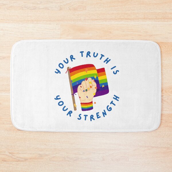 Item preview, Your Truth is your Strength Happy Pride Month Celebration 2026 rainbow LGBTQIA  designed and sold by Smuchie.