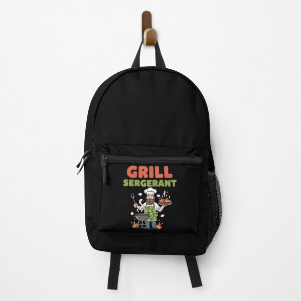 Item preview, Grill Sergeant BBQ Cartoon Chef Design designed and sold by Teeny Quities.