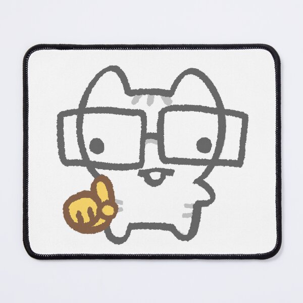 Item preview, Nerdy cat designed and sold by mabzoid.