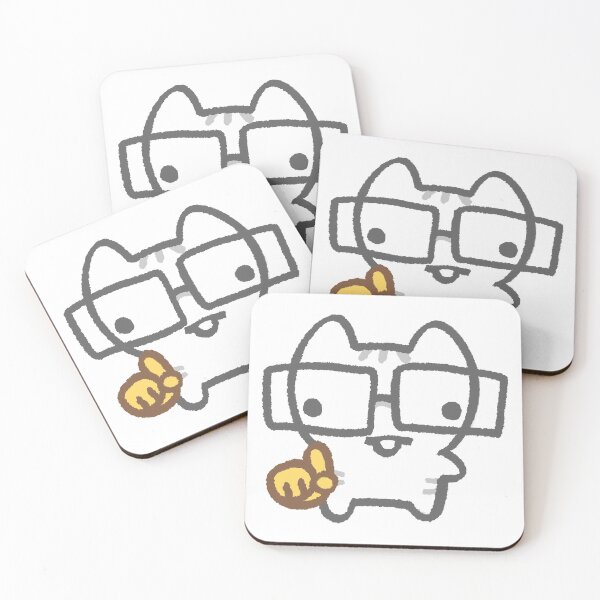 Item preview, Nerdy cat designed and sold by mabzoid.