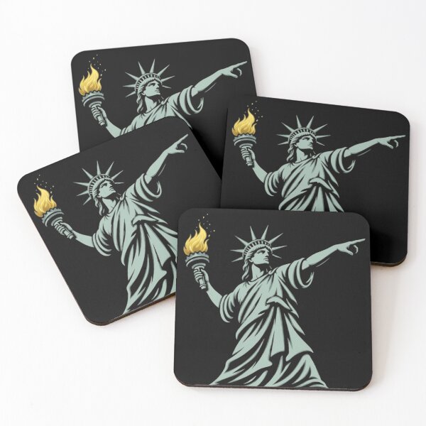 Item preview, Statue of Liberty Graphic Art - Freedom and Liberty Torch Design designed and sold by haitrieuic96.