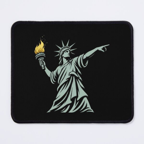 Item preview, Statue of Liberty Graphic Art - Freedom and Liberty Torch Design designed and sold by haitrieuic96.