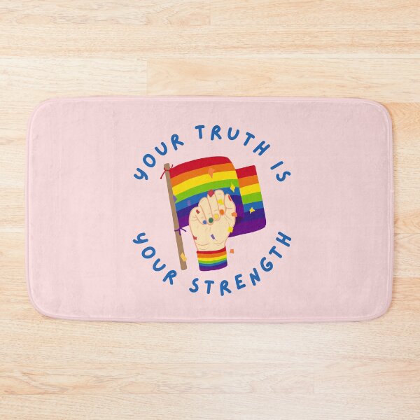 Item preview, Your Truth is your Strength Happy Pride Month Celebration 2026 rainbow LGBTQIA  designed and sold by Smuchie.