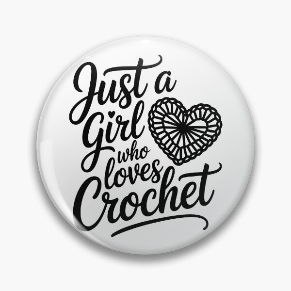 Item preview, Just a girl who loves crochet designed and sold by jkrphoto.