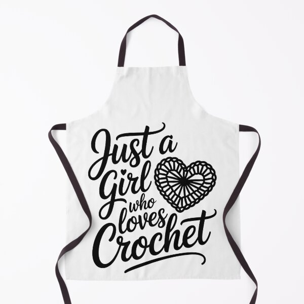 Item preview, Just a girl who loves crochet designed and sold by jkrphoto.