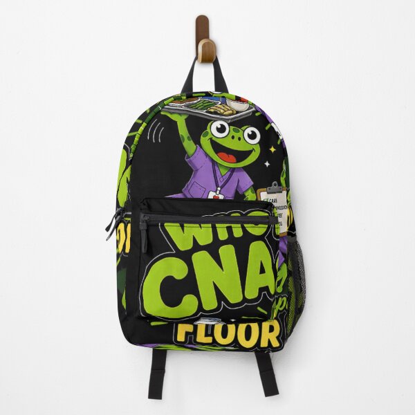Item preview, Who Let The CNAs Out Keeping The Floor Hopping Funny Nursing Frogs designed and sold by WilliaMaler.