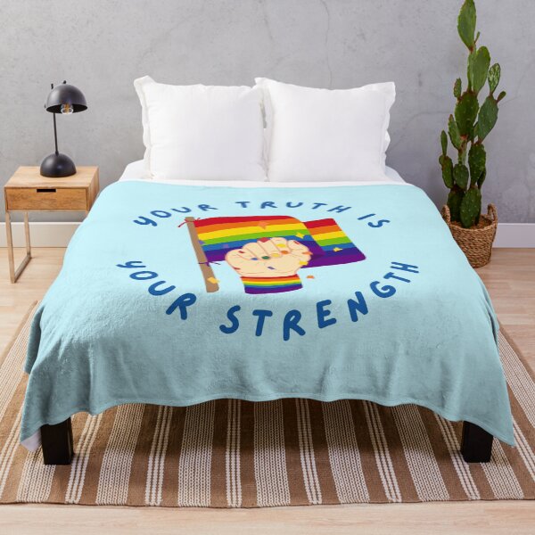Item preview, Your Truth is your Strength Happy Pride Month Celebration 2026 rainbow LGBTQIA  designed and sold by Smuchie.
