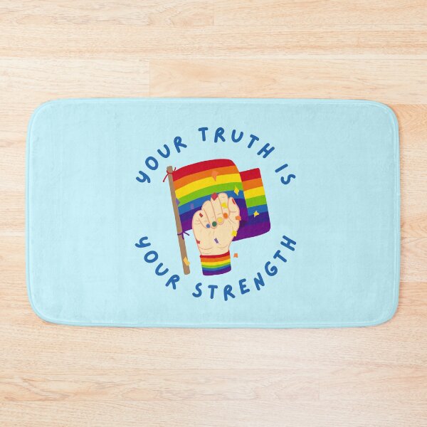 Item preview, Your Truth is your Strength Happy Pride Month Celebration 2026 rainbow LGBTQIA  designed and sold by Smuchie.