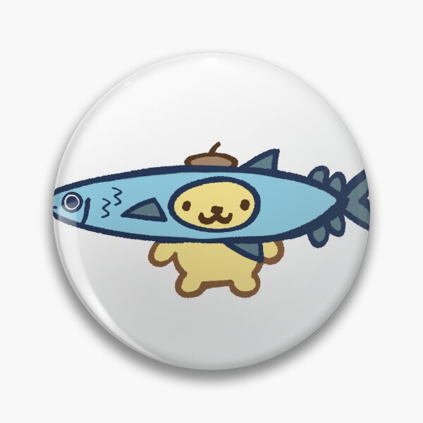 Item preview, Fish Pompompurin designed and sold by mabzoid.